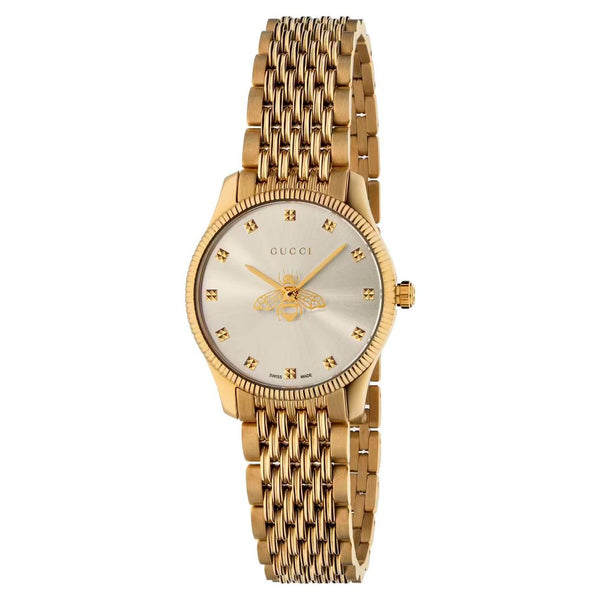 Gucci Stainless steel watch in gold