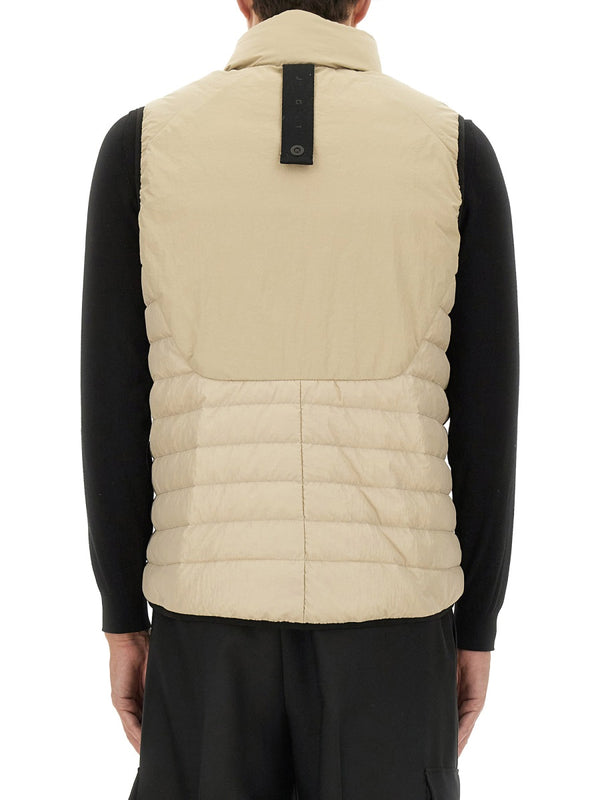 White Vest Nylon Waistcoats & Gilets