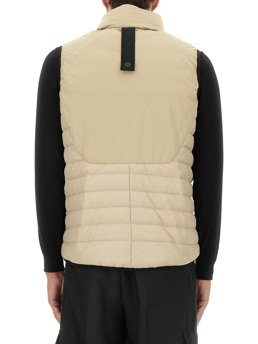 White Vest Nylon Waistcoats & Gilets