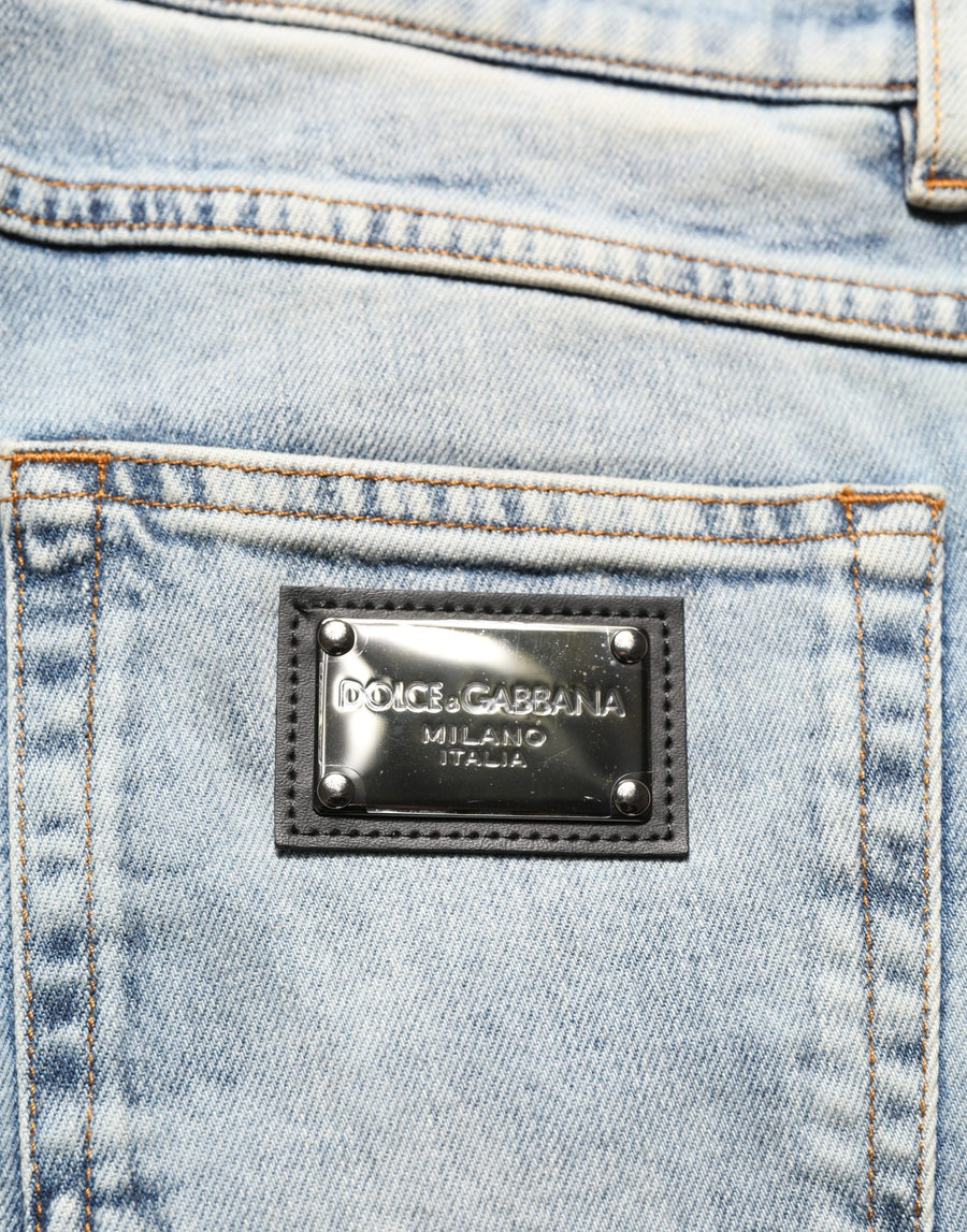 Dolce & Gabbana 98% Cotton jeans in blue