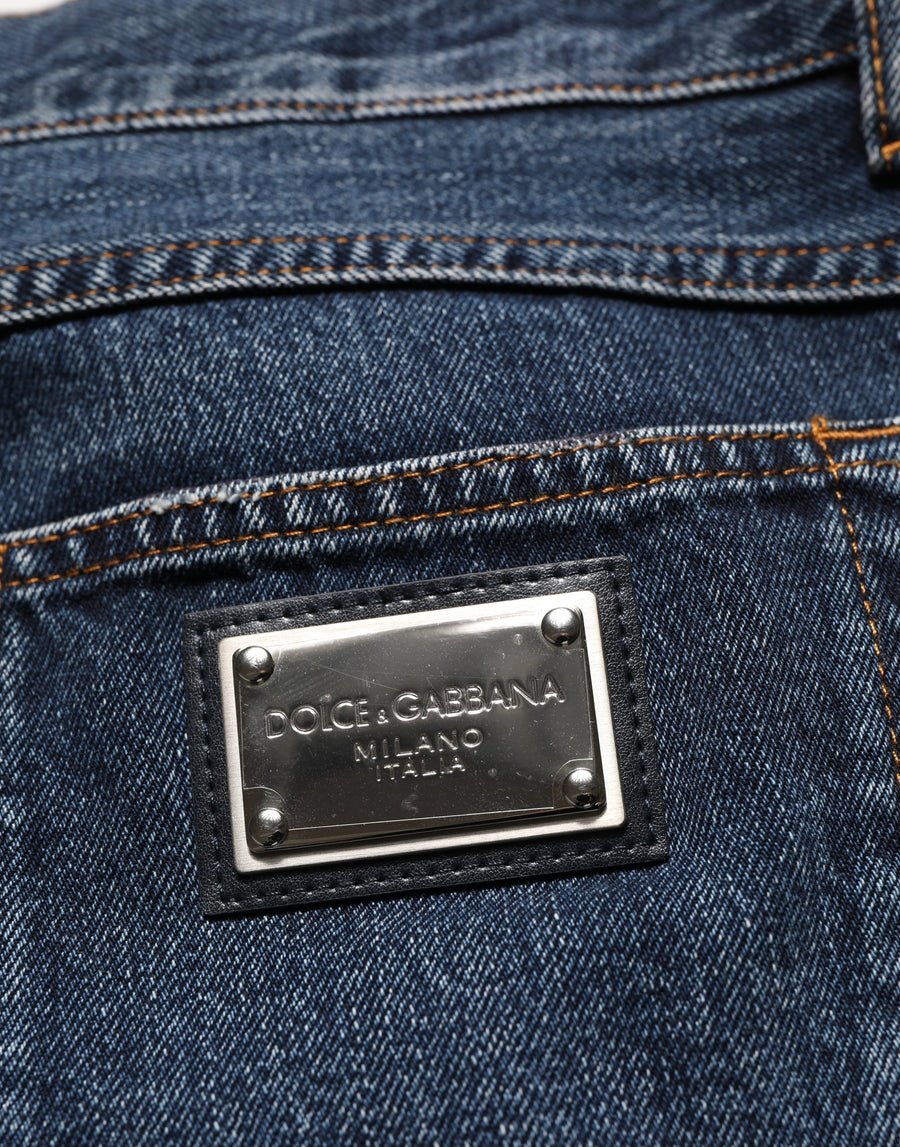 Dolce & Gabbana 100% Cotton jeans in blue