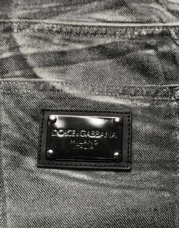 Dolce & Gabbana 100% Cotton jeans in gray