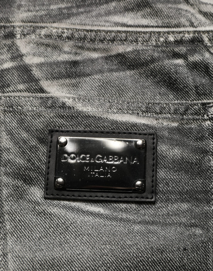 Dolce & Gabbana 100% Cotton jeans in gray