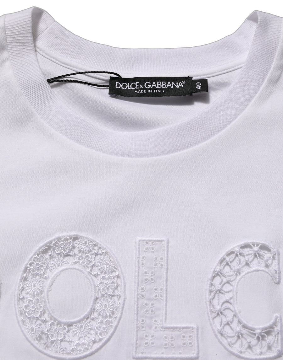 Dolce & Gabbana 100% Cotton tank top in white