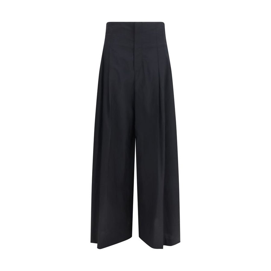 Brunello Cucinelli 75% Cotton trousers in black