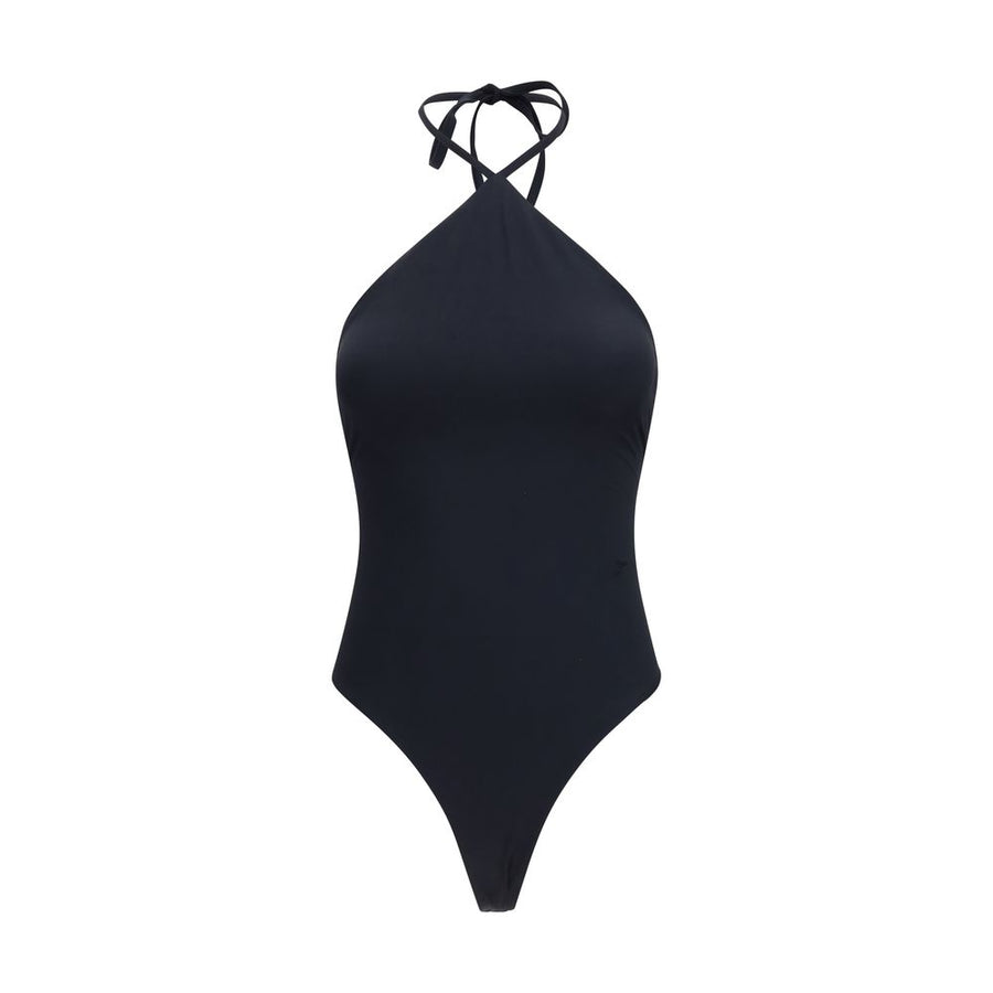 Jacquemus 59% Polyamide one-piece swimsuit in black