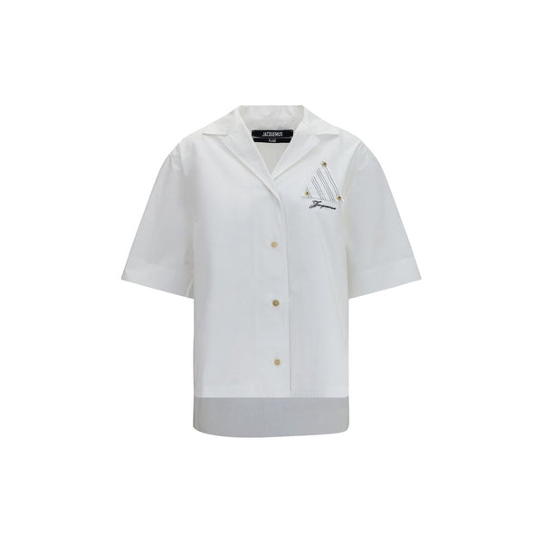 Jacquemus 100% Cotton shirt in white