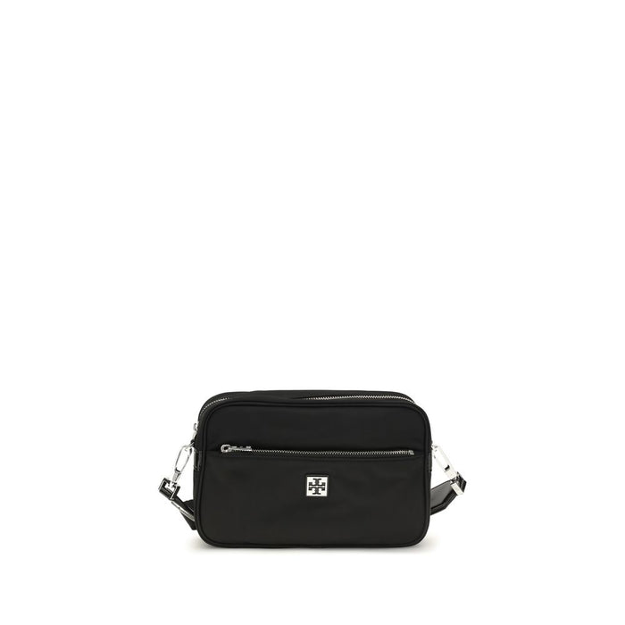 Black Polyamide Shoulder Bag