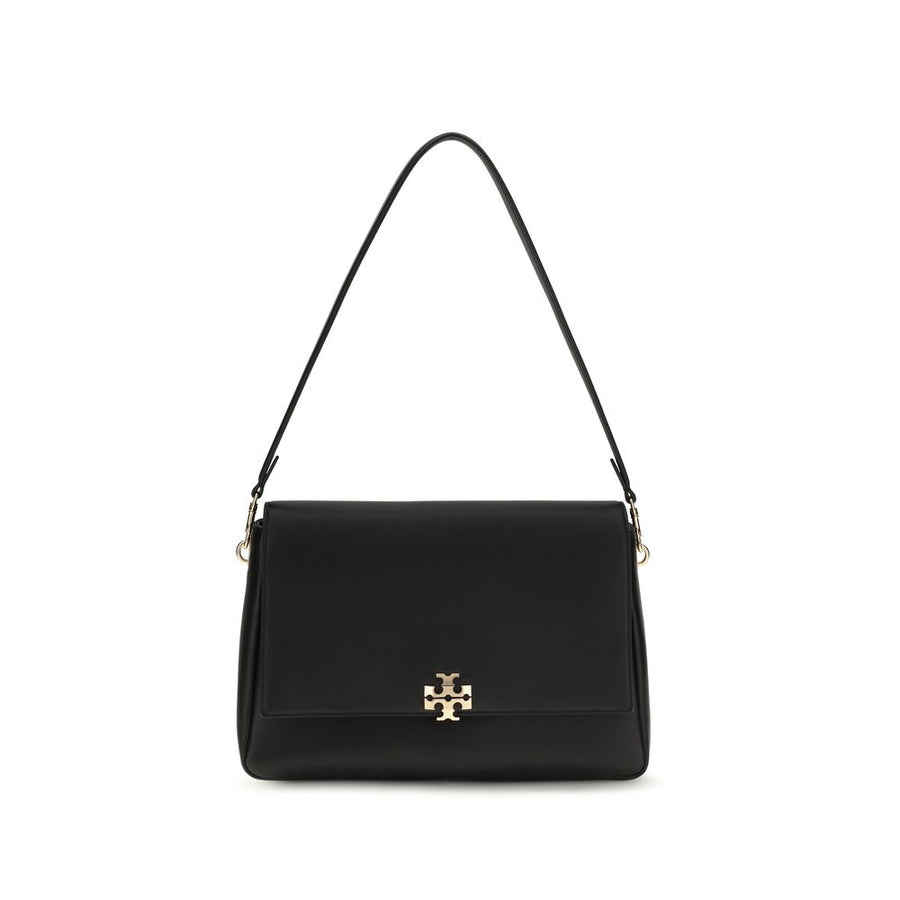 Tory Burch 100% Calf Leather Bos Taurus shoulder bag in black