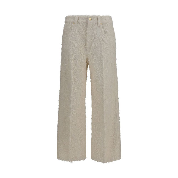 Brunello Cucinelli 100% Cotton trousers in beige
