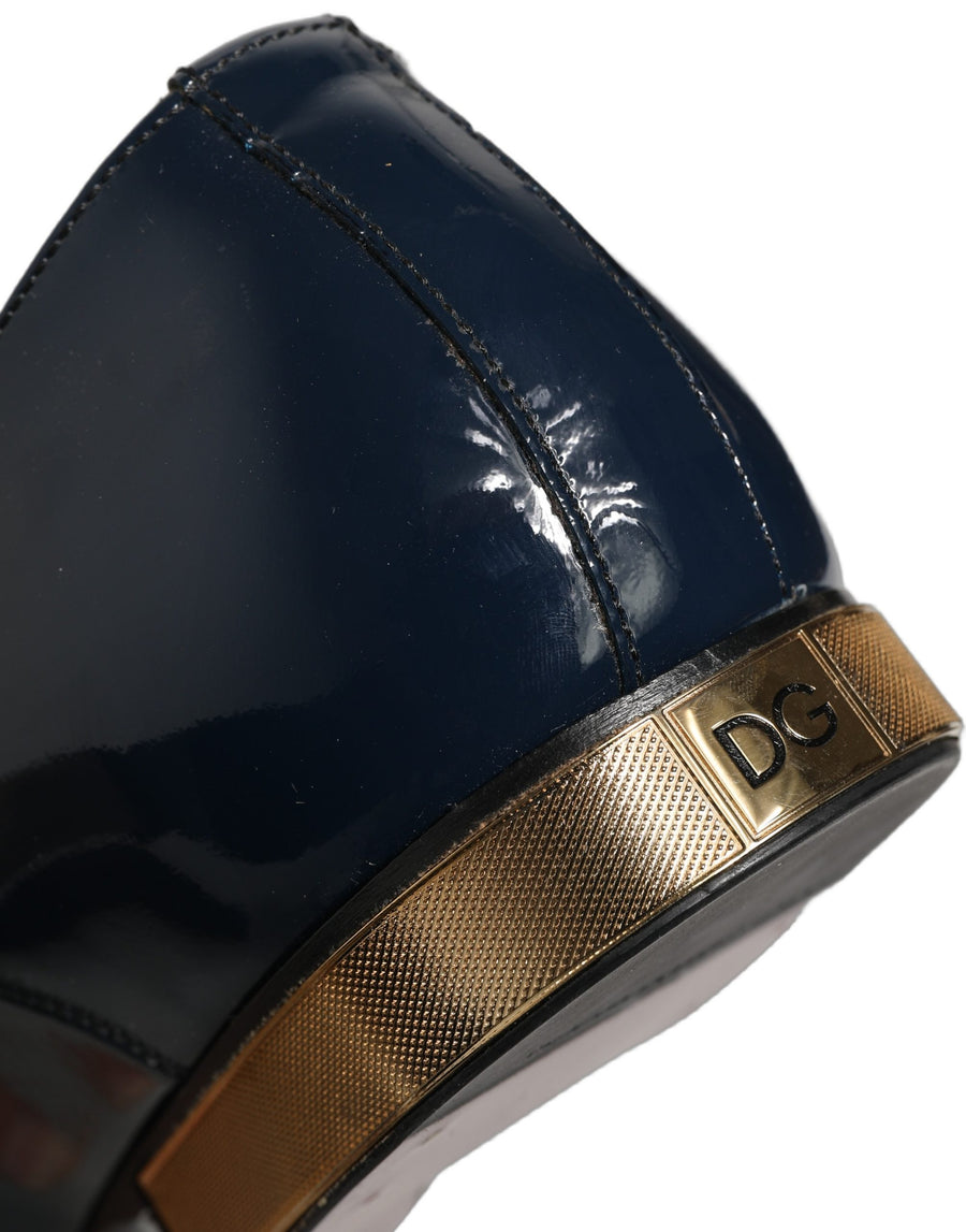 Dolce & Gabbana Leather derby shoe in navy