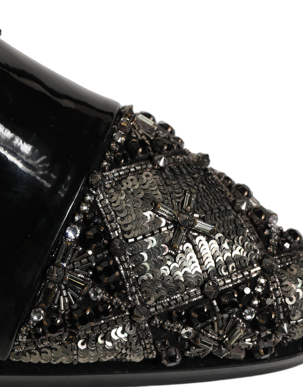 Dolce & Gabbana Leather derby shoe in black