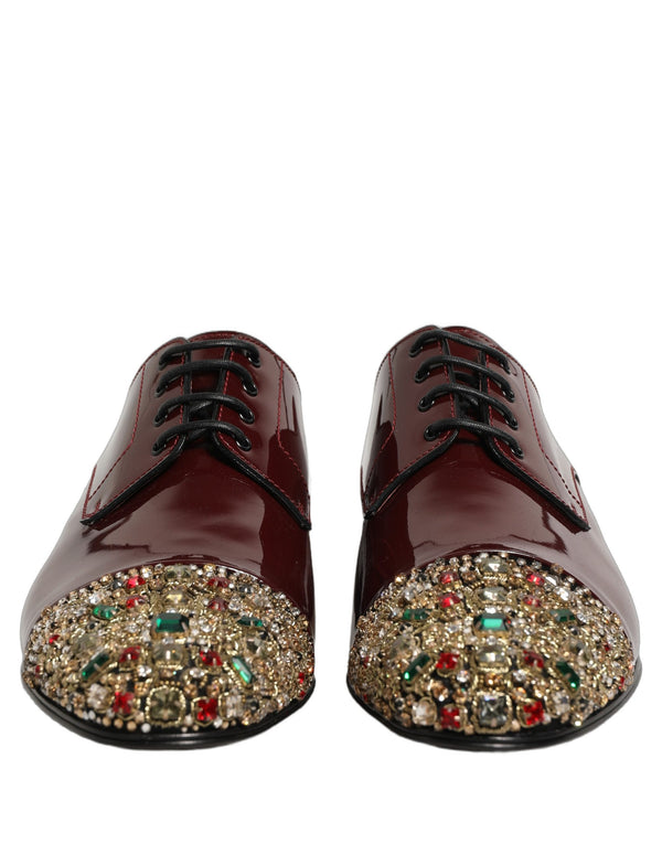 Dolce & Gabbana Leather derby shoe in black