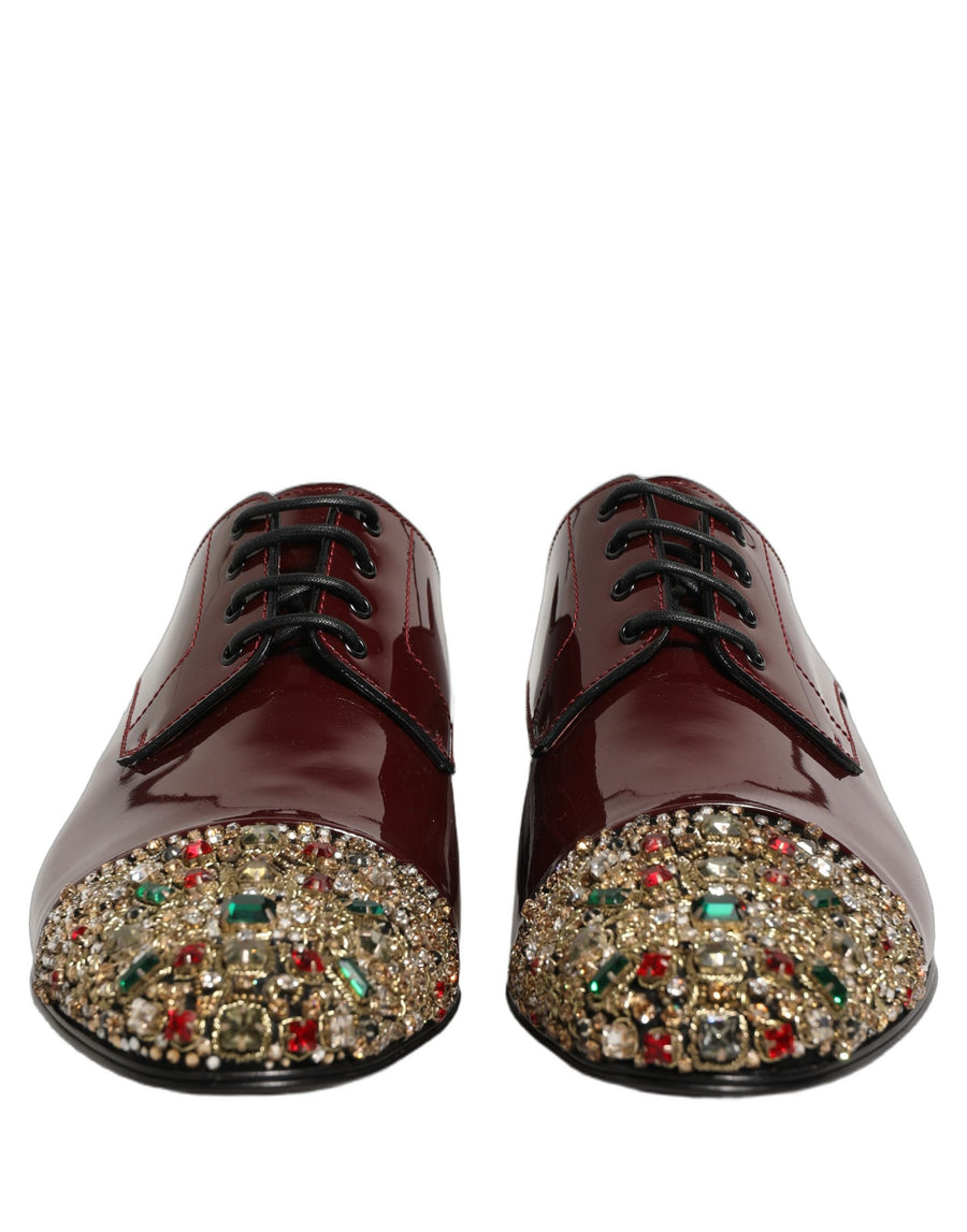 Dolce & Gabbana Leather derby shoe in black