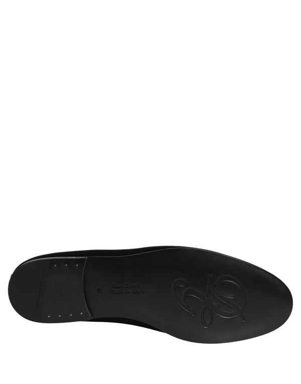 Dolce & Gabbana 100% Calfskin Leather loafer in black