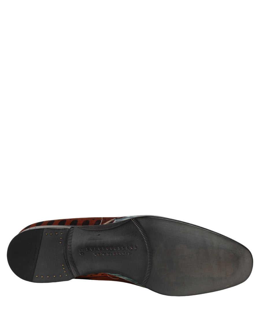 Dolce & Gabbana Leather loafer in multicolor