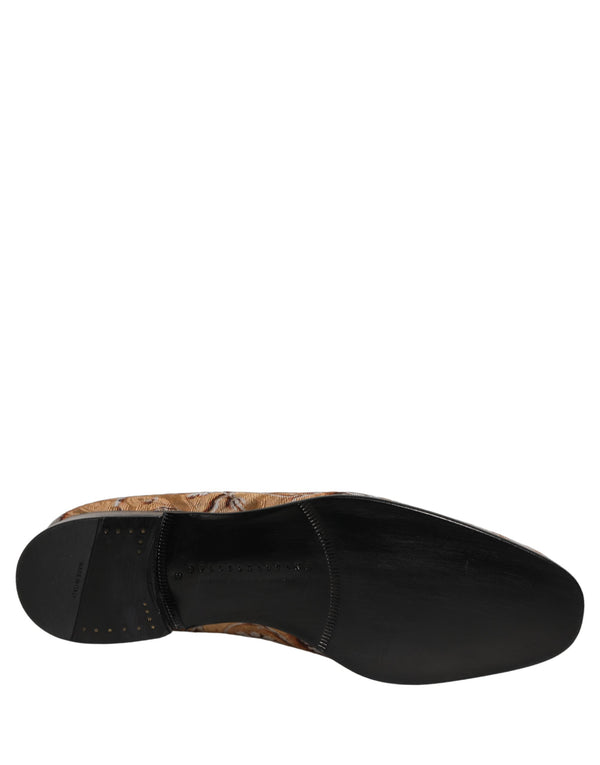 Dolce & Gabbana Leather loafer in beige