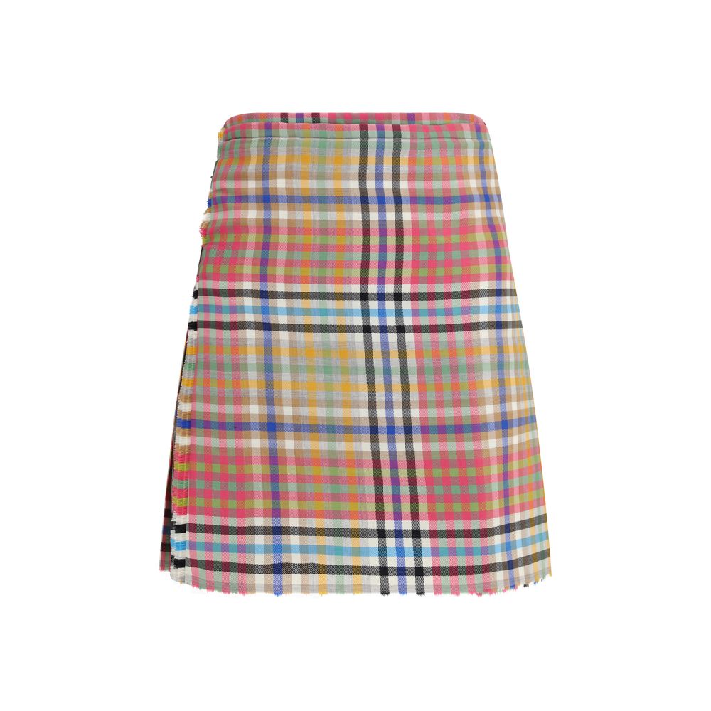 Vivienne Westwood 100% Wool Ovis Aries skirt in multicolor