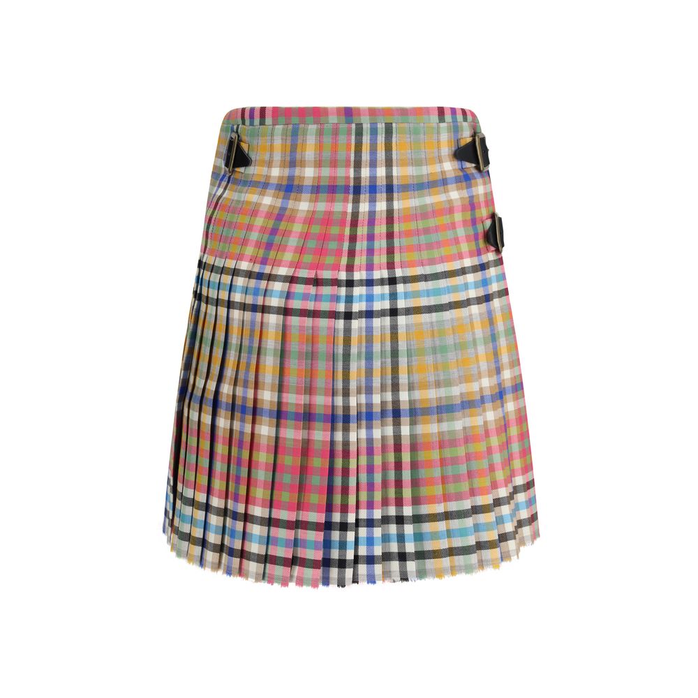 Vivienne Westwood 100% Wool Ovis Aries skirt in multicolor — view 2