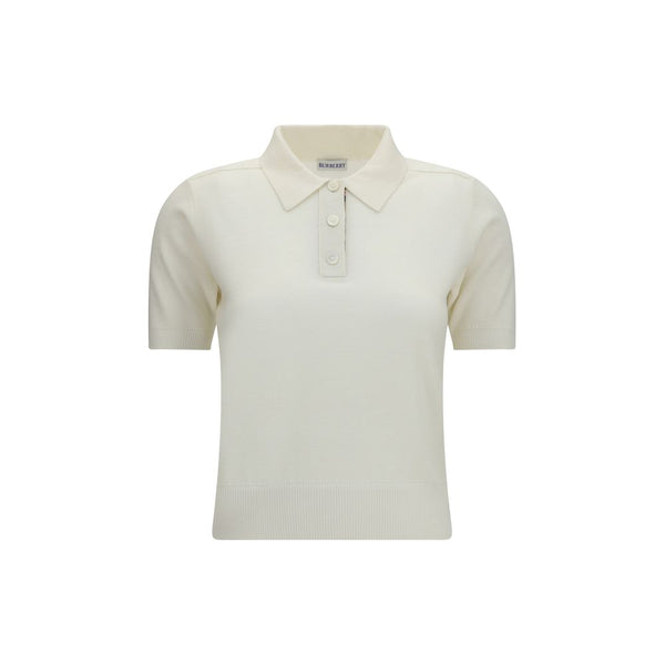 Burberry 100% Wool Ovis Aries polo shirt in beige