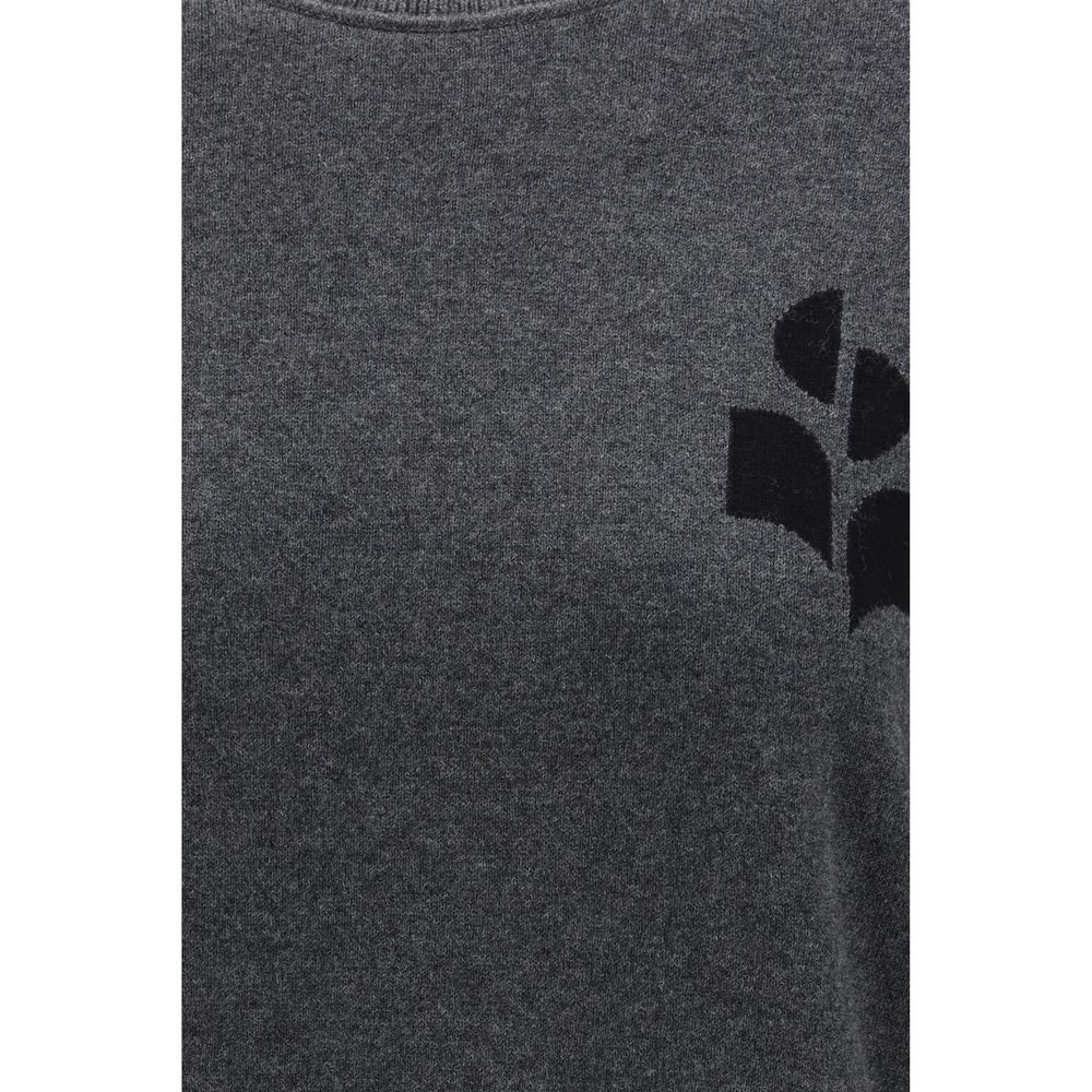 Marant Etoile 30% Wool Ovis Aries sweater in gray — view 3