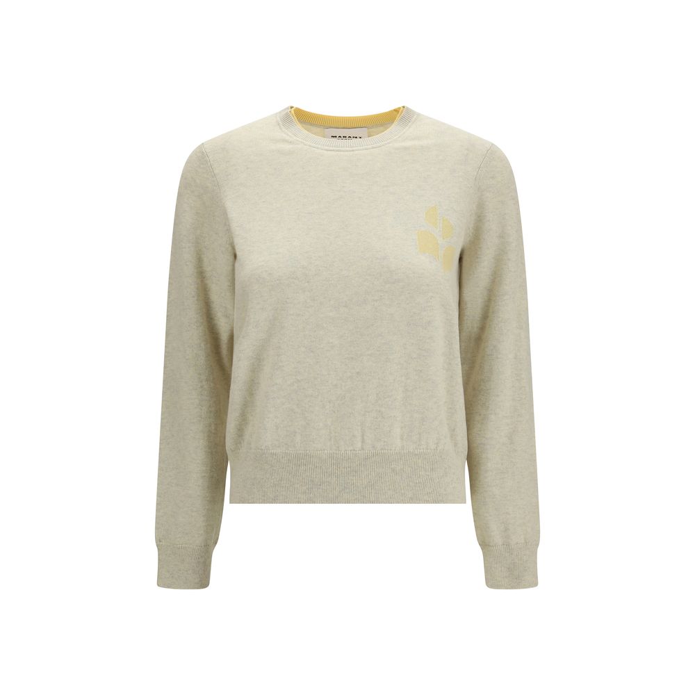 Marant Etoile 30% Wool Ovis Aries sweater in beige
