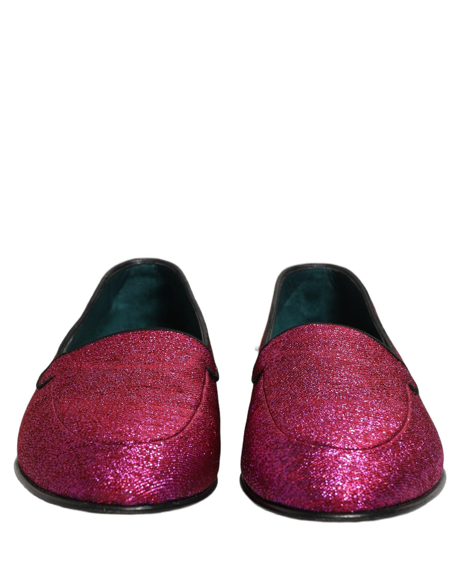 Dolce & Gabbana Leather loafer in pink