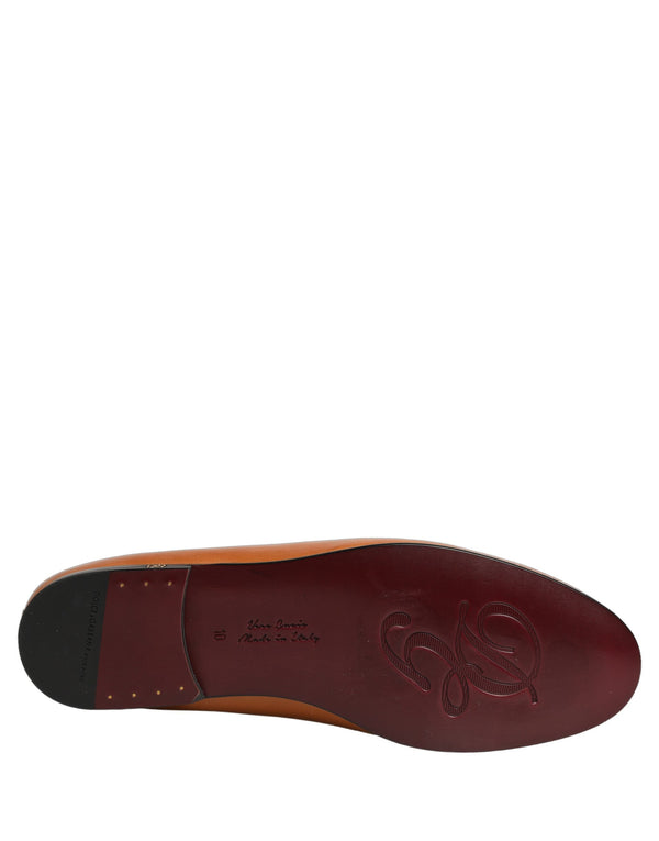 Dolce & Gabbana Leather loafer in brown