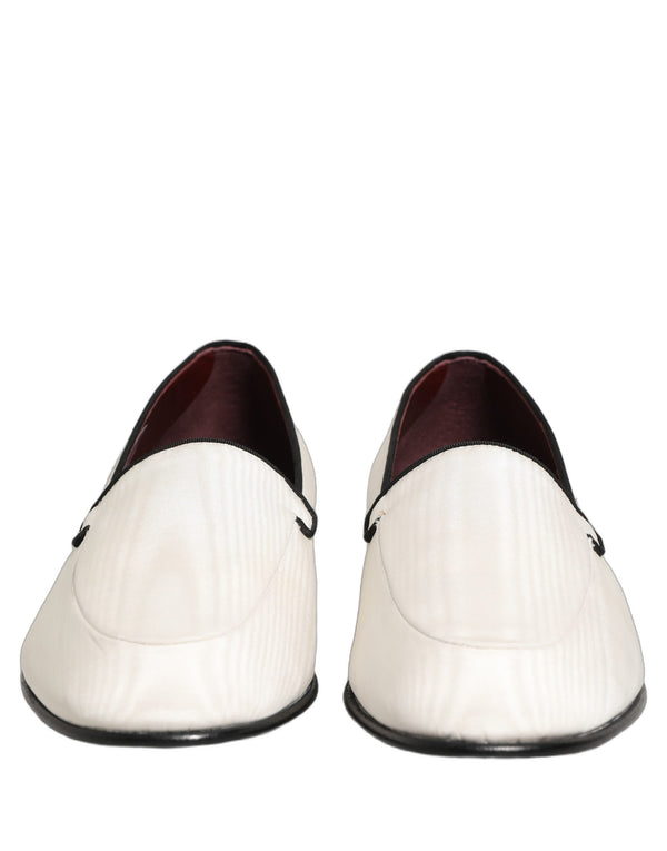Dolce & Gabbana Leather loafer in white