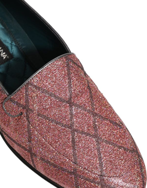 Dolce & Gabbana Leather loafer in pink