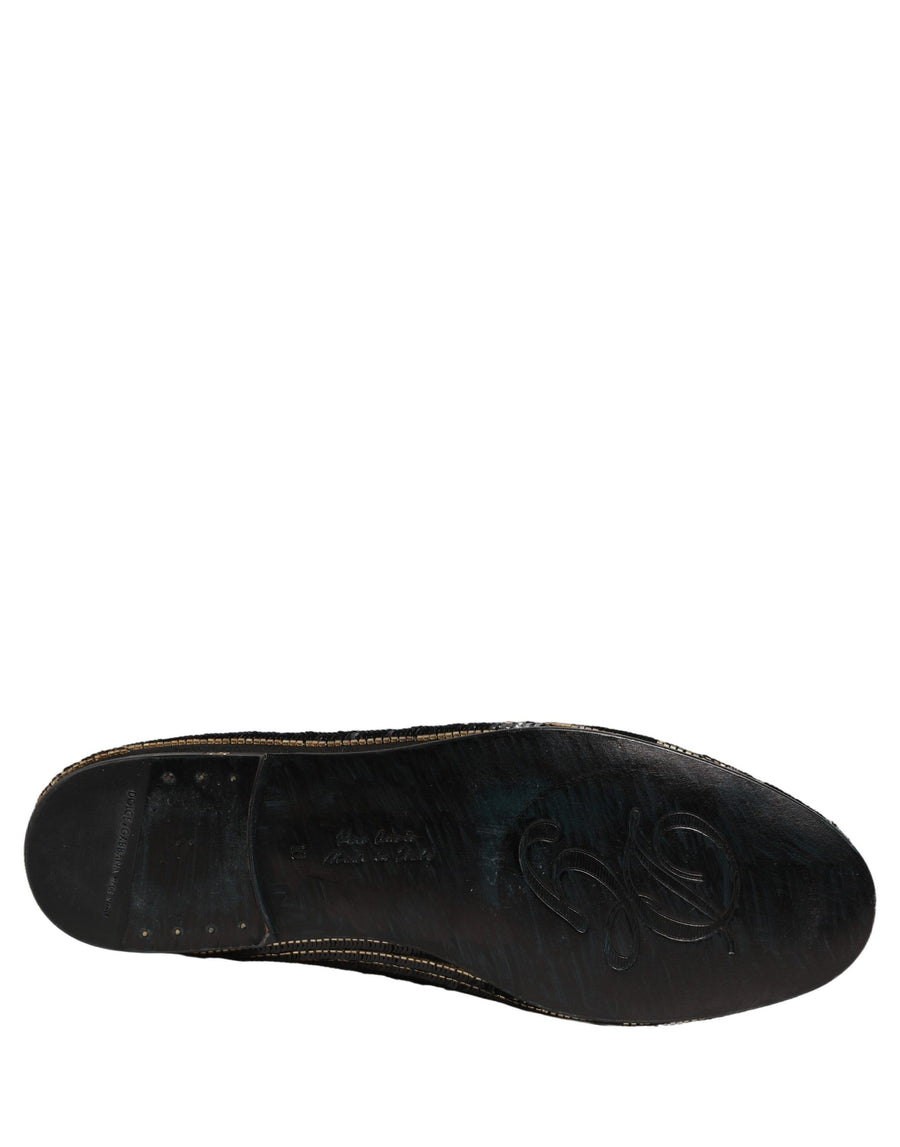 Dolce & Gabbana Leather loafer in black