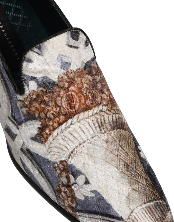 Dolce & Gabbana Leather loafer in multicolor