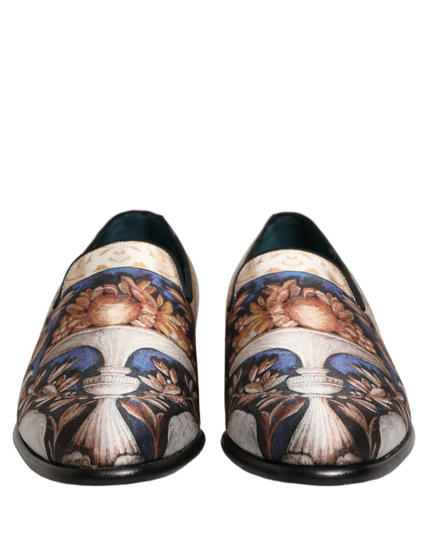 Dolce & Gabbana Leather loafer in multicolor