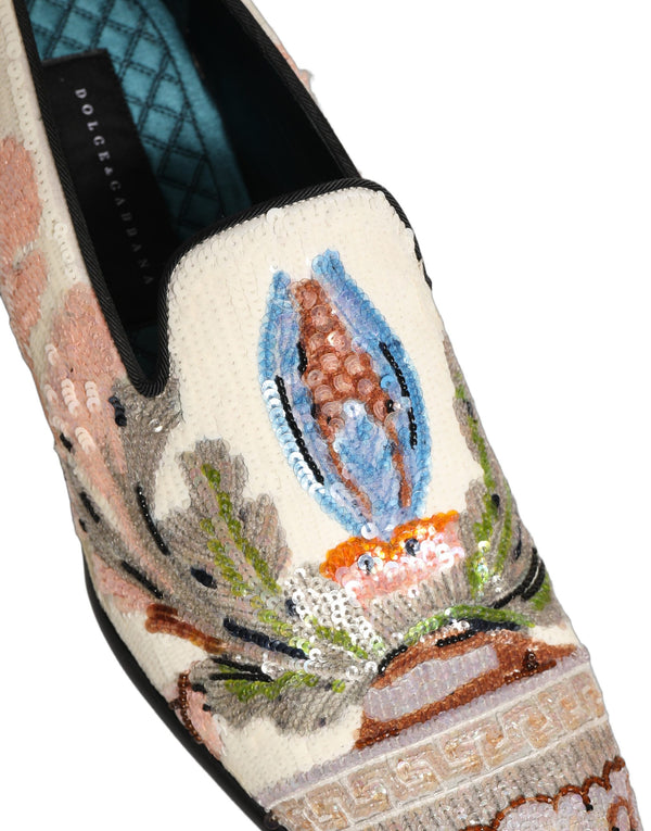 Dolce & Gabbana Leather loafer in multicolor