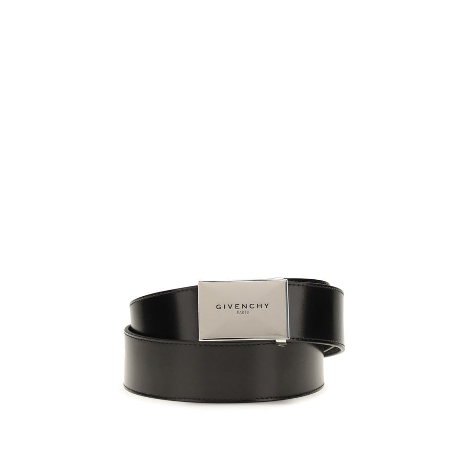 Givenchy 100% Calf Leather Bos Taurus belt in black