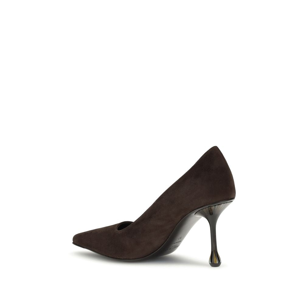 Jimmy Choo UPPER 100% Leather SOLE 100% Leather pump in brown — view 3