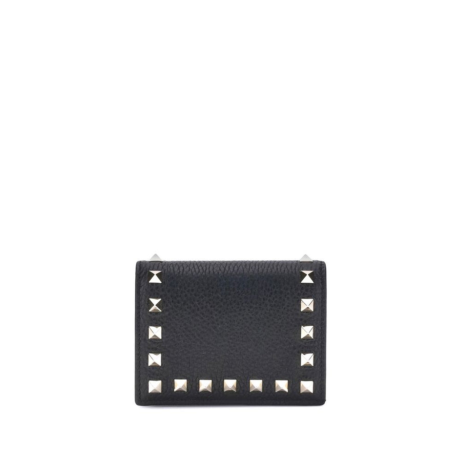 Valentino Garavani 100% Calf Leather Bos Taurus wallet in black
