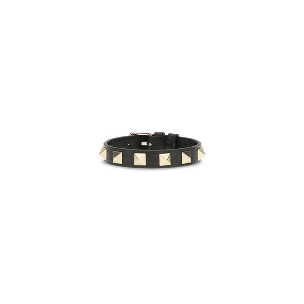 Valentino Garavani 100% Calf Leather Bos Taurus belt in black