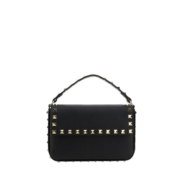Valentino Garavani 100% Calf Leather Bos Taurus shoulder bag in black