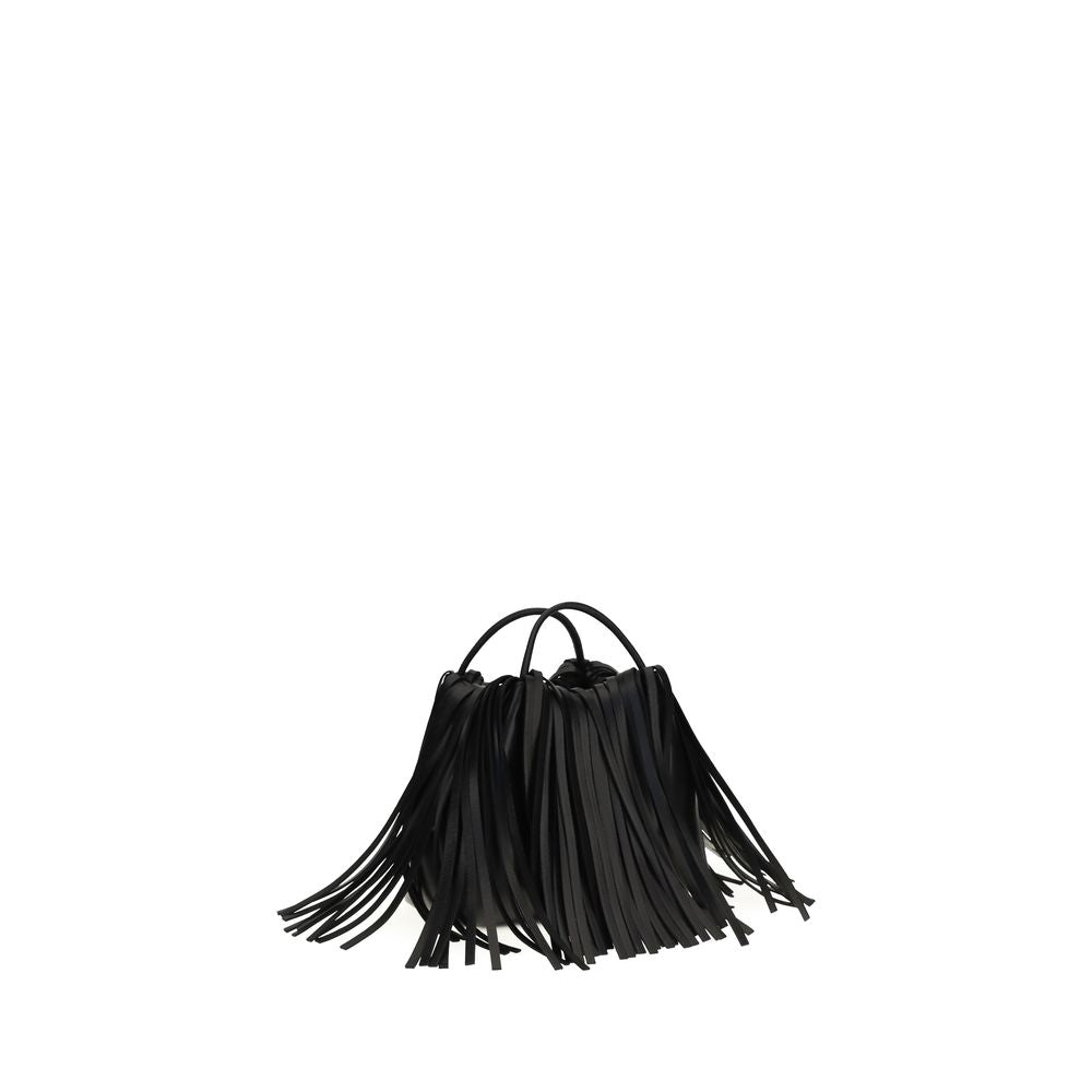 Black Lamb Ovis Aries Shoulder Bag