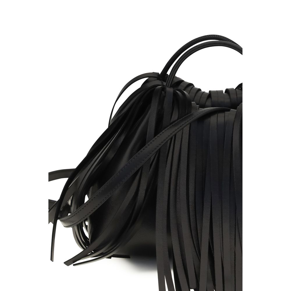 Black Lamb Ovis Aries Shoulder Bag