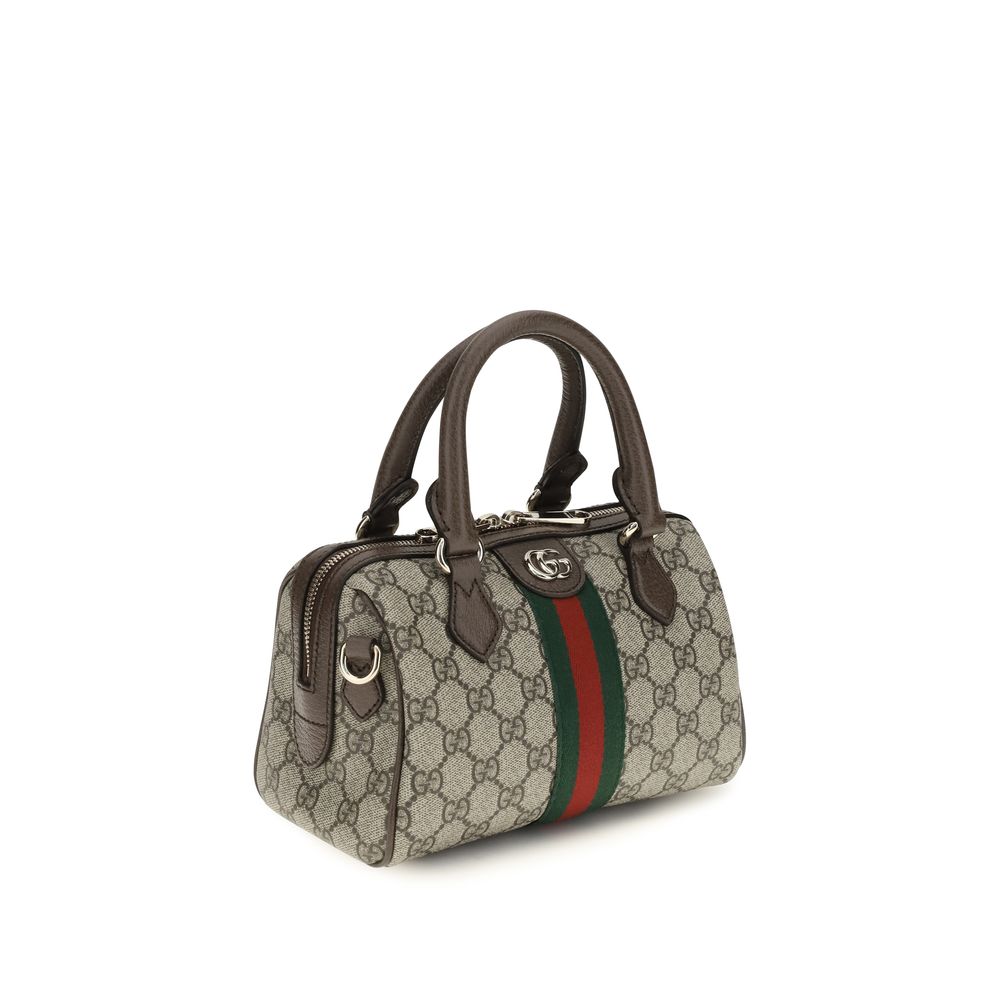 Brown Fabric Handbag Bag