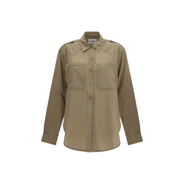 Marant Etoile 100% Cotton shirt in beige