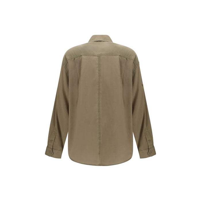 Marant Etoile 100% Cotton shirt in beige — view 2