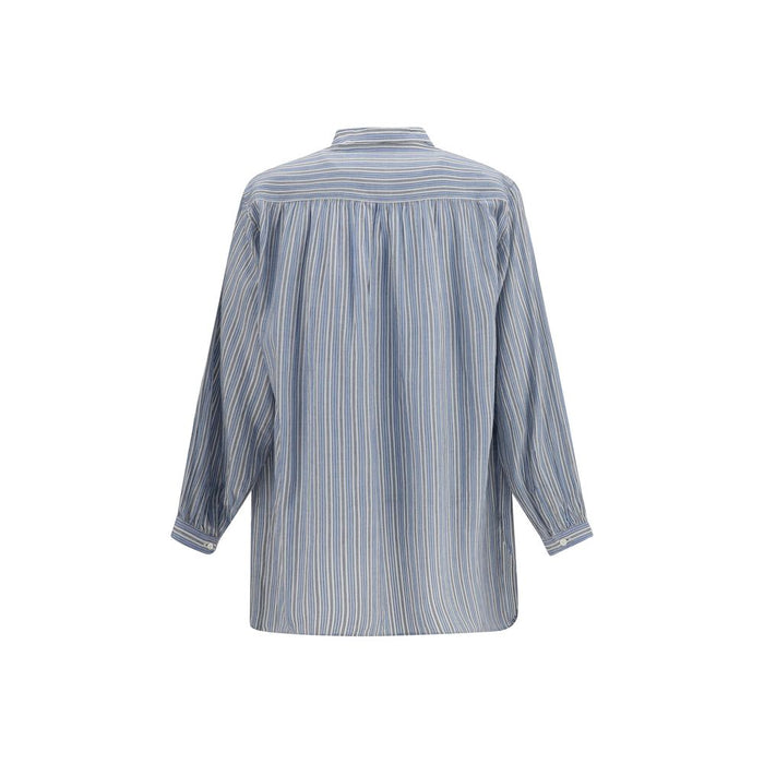 Marant Etoile 100% Cotton blouse in blue — view 2