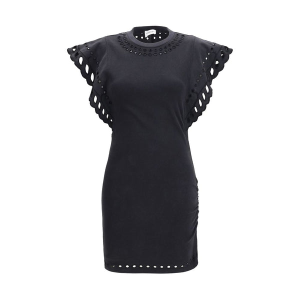Marant Etoile 100% Cotton dress in black