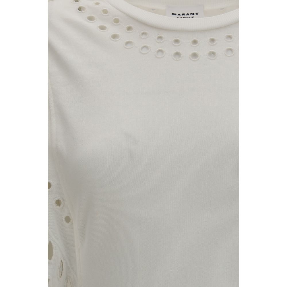 Marant Etoile 100% Cotton tunic in white — view 3
