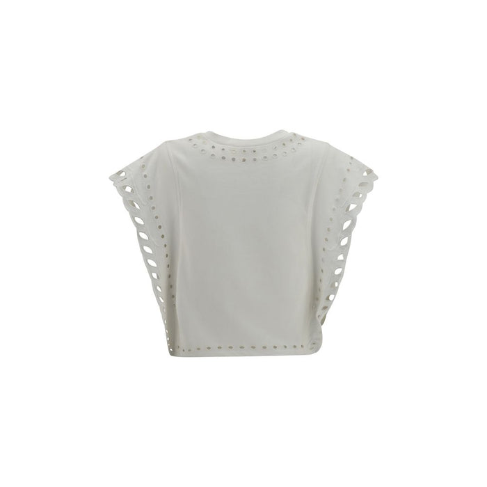 Marant Etoile 100% Cotton tank top in white — view 2