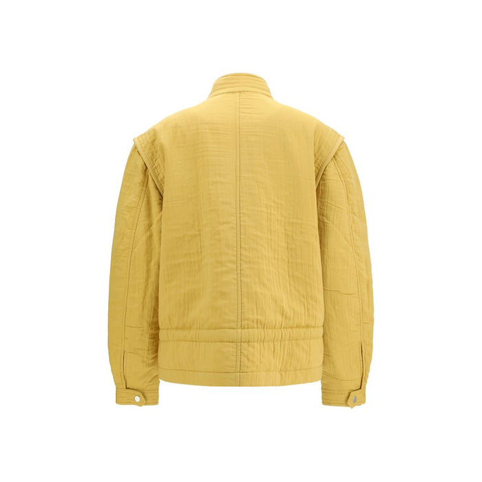 Marant Etoile 48% Modal jacket in yellow — view 2
