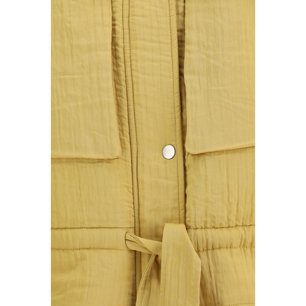 Marant Etoile 48% Modal jacket in yellow — view 3